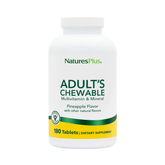 NaturesPlus, Adult's Chewable Multivitamin & Mineral, Pineapple, 180 Tablets